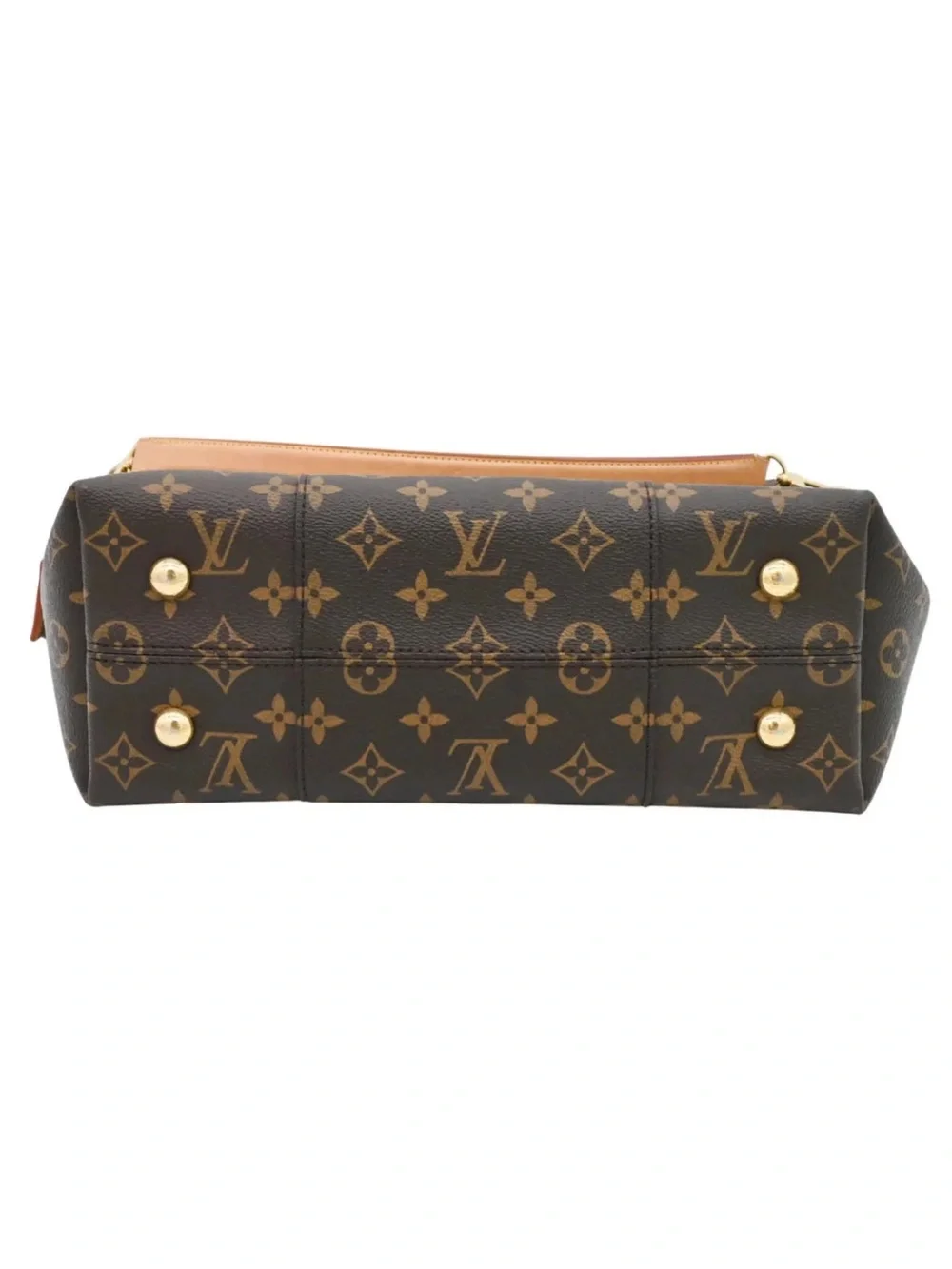 Louis Vuitton Monogram Melie Hobo Bucket Shoulder Bag with Natural Vachetta Trim